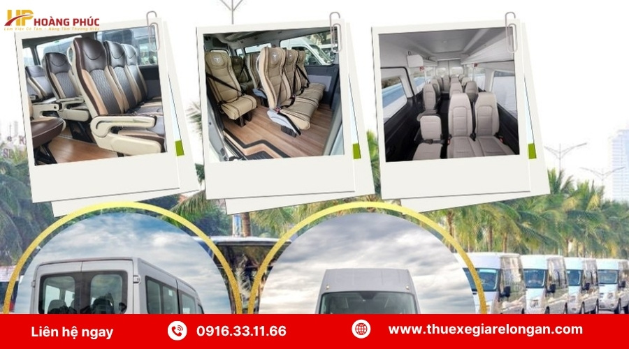 Các bước thuê xe 16 chỗ nhanh chóng tại Hoàng Phúc Long An