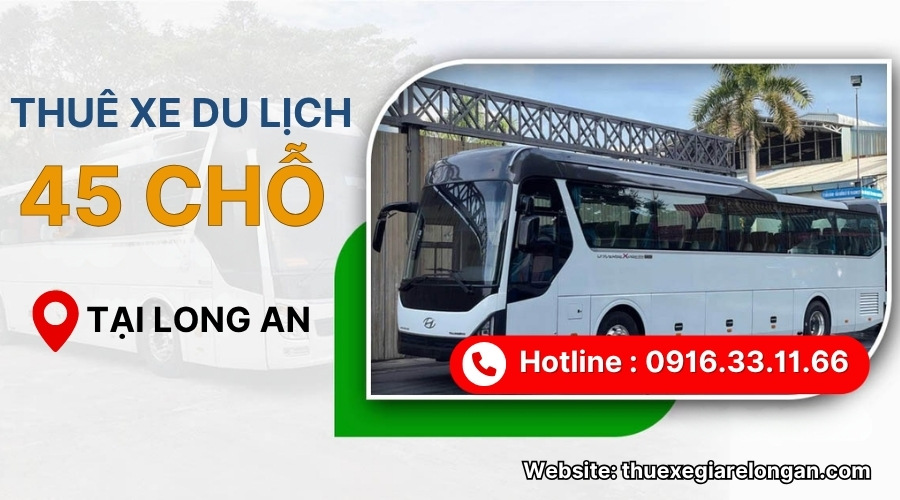 5 bước thuê xe 45 chỗ đơn giản tại Hoàng Phúc